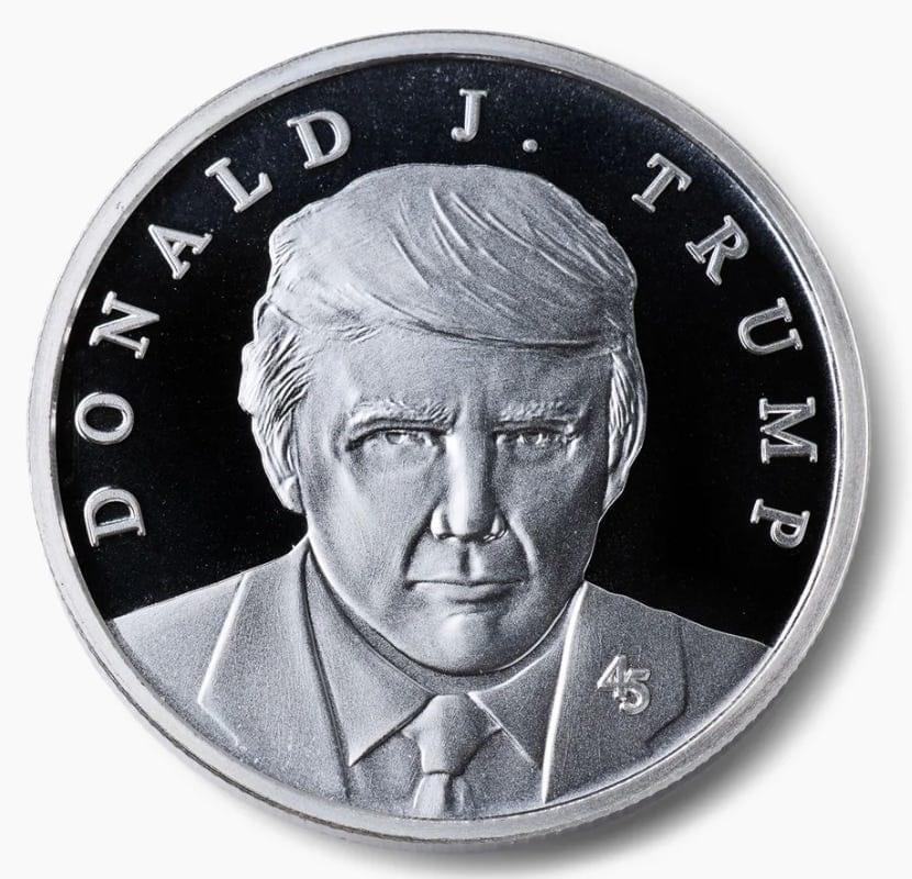 TRUMP EXCLUSIVE EDITION SILVER COIN - THE MAGA STORE