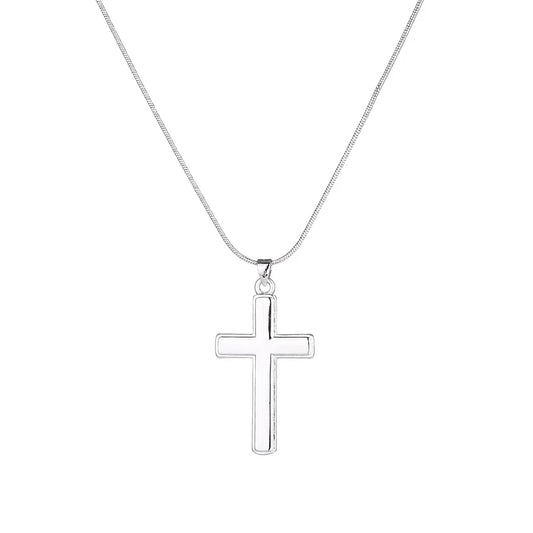 Sterling Silver 47 President “In God We Trust” Cross Necklace - THE MAGA STORE