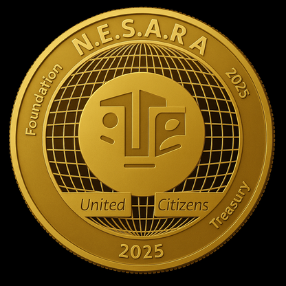 NESARA GESARA PREMIUM EDITION GOLD COIN - THE MAGA STORE