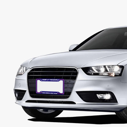 Trump 47th President - License Plate Frame - THE MAGA STORE