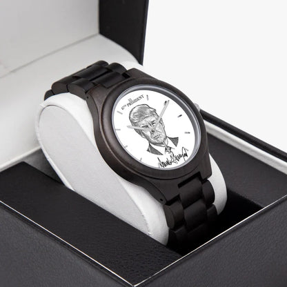 Victory Black Trump President 47 Watch - THE MAGA STORE