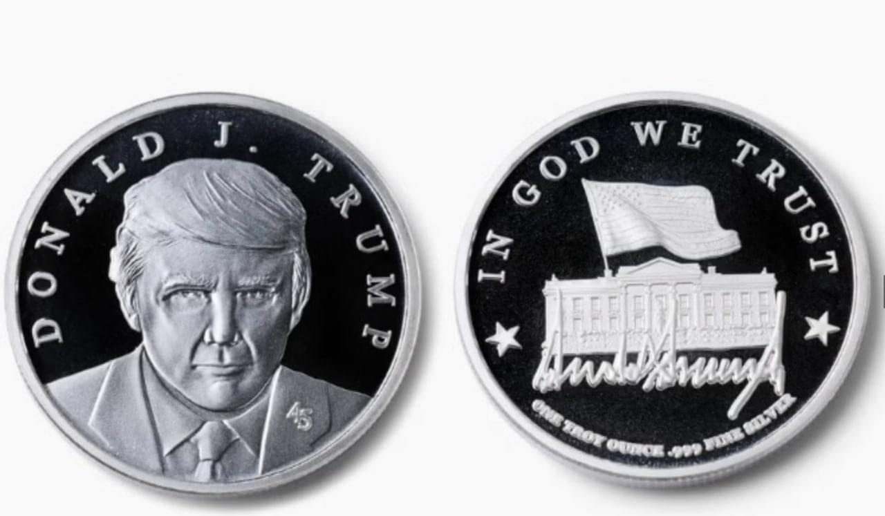TRUMP EXCLUSIVE EDITION SILVER COIN - THE MAGA STORE