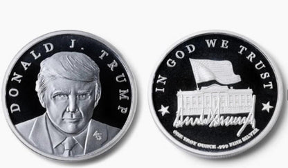 TRUMP EXCLUSIVE EDITION SILVER COIN - THE MAGA STORE